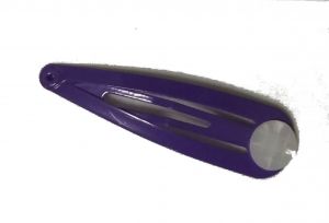 Хлопушка для волос 4,8 см (50шт) фиолет