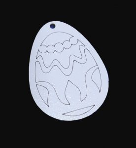 Заготовка яйцо пасхальное Д 3 (10шт)