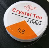 Силиконовая нитка резинка прозрачная упаковка (10м)