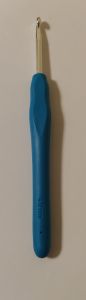 Крючок для вязания с силиконовой ручкой 4 мм