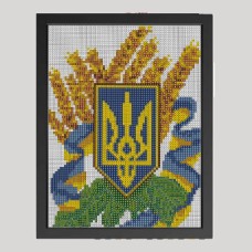 Алмазна мозаїка  з рамкою   АВ 4029  19*23см  повна зашивка