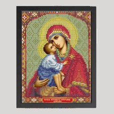 Алмазна мозаїка  з рамкою АВ 4059  19*23см  Часткова зашивка
