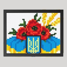 Набір алмазної мозаїки А5  з рамкою АВ 5095 полная зашивка