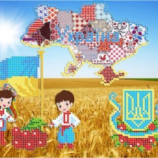 Вышивка бісером СВ 4087  частичная вышивка