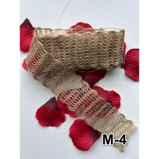 Стрічка з мішковини домоткана М-4  (2м) 