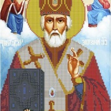 Набір Алмазної мозаїки АВ 3036 (часткова зашивання) св. Микола Чудотворець