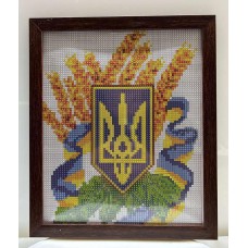 Набір алмазної мозаїки   АВ 4065 Флаг  частичная зашивка