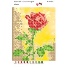Вишивка бісером СВ 5132 Розочка
