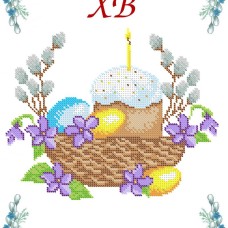 Вишивка бісером СВР 3120 Пасхальна серветка